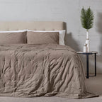 Πάπλωμα Non Iron Αιγαίον 260gsm 170X240 / Brown